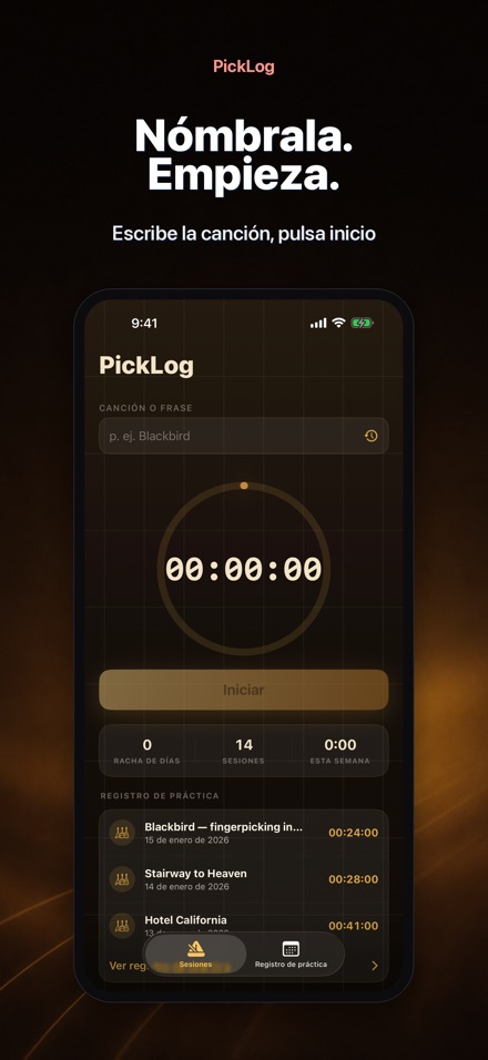 PickLog: Timer de Guitarra 2
