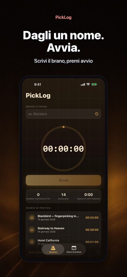 PickLog: Timer Chitarra 2
