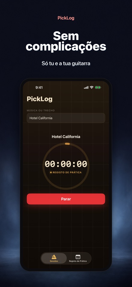 PickLog: Timer de Guitarra 8