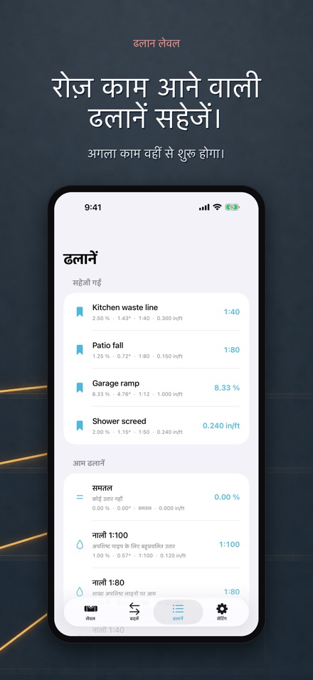 ढलान और झुकाव लेवल 5