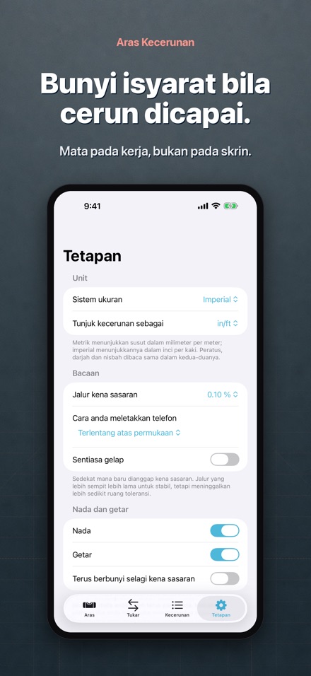 Aras Kecerunan 10