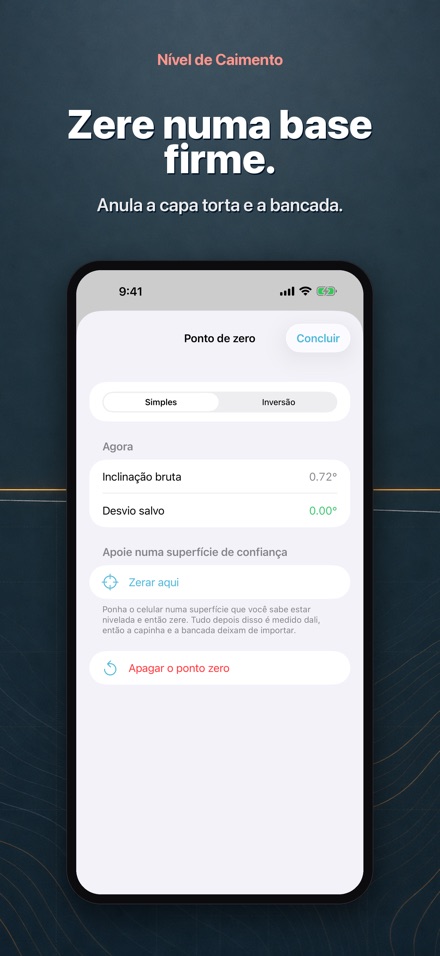 Nível de Inclinação e Caída 7