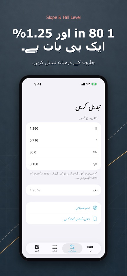 ڈھلان اور نکاس لیول 4