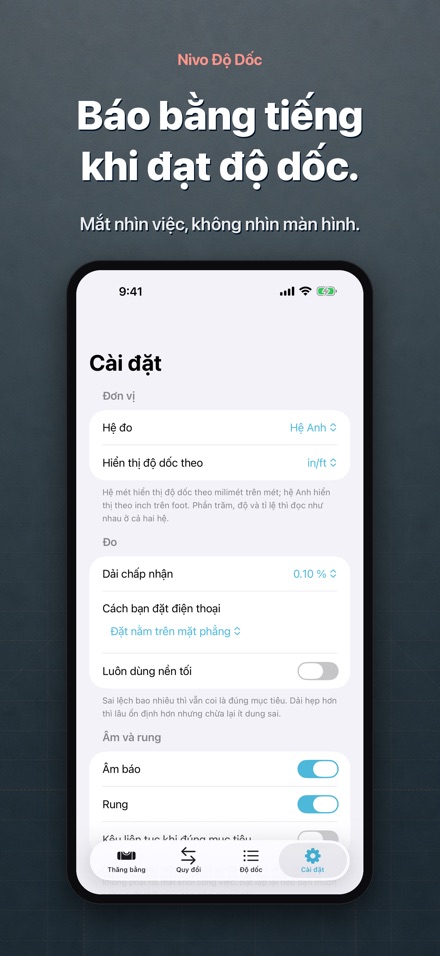 Nivo Đo Độ Dốc 10
