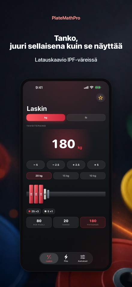 PlateMathPro: Levylaskuri 2