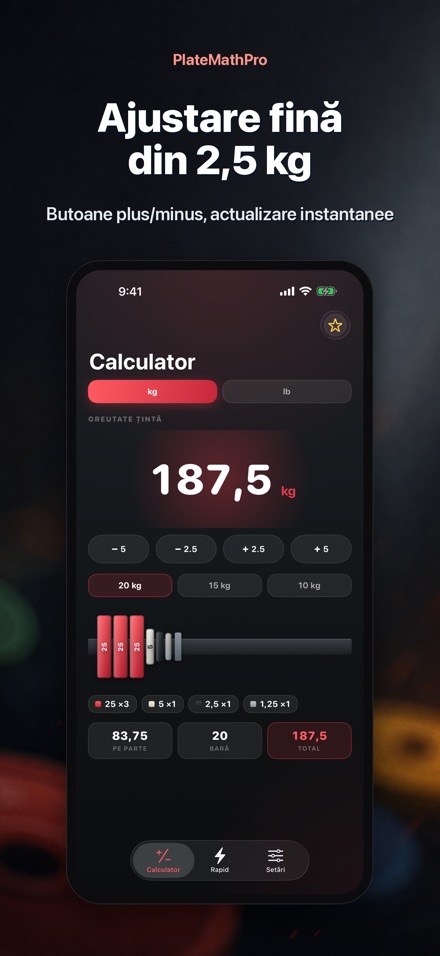 PlateMathPro: Calcul discuri 3