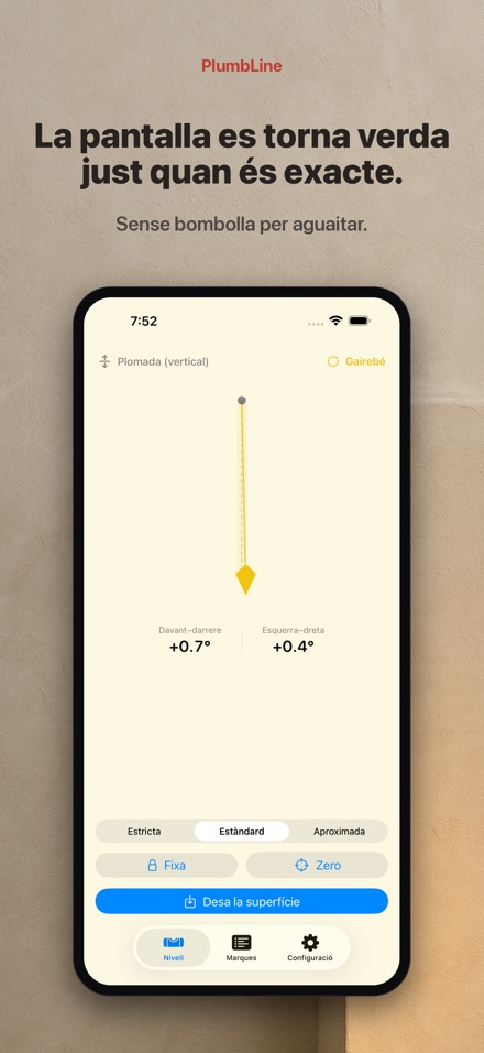 PlumbLine: nivell i plomada 2