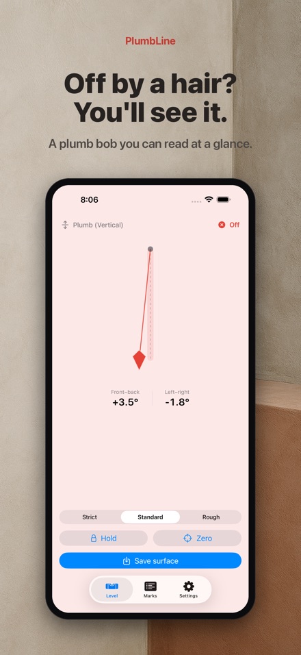 PlumbLine: Level & Plumb 3