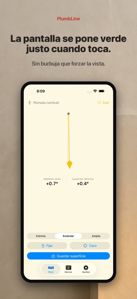 PlumbLine: nivel de burbuja 2