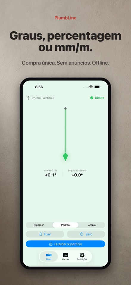 PlumbLine: nível de bolha 10
