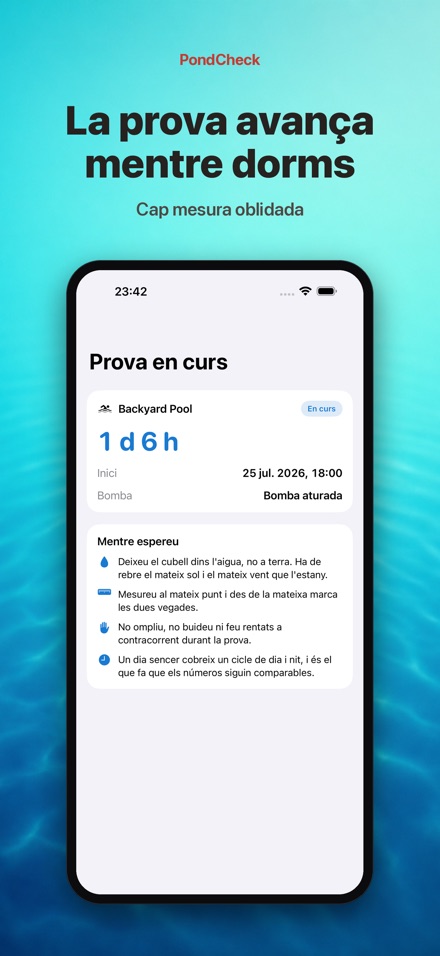 PondCheck test de fuites 4