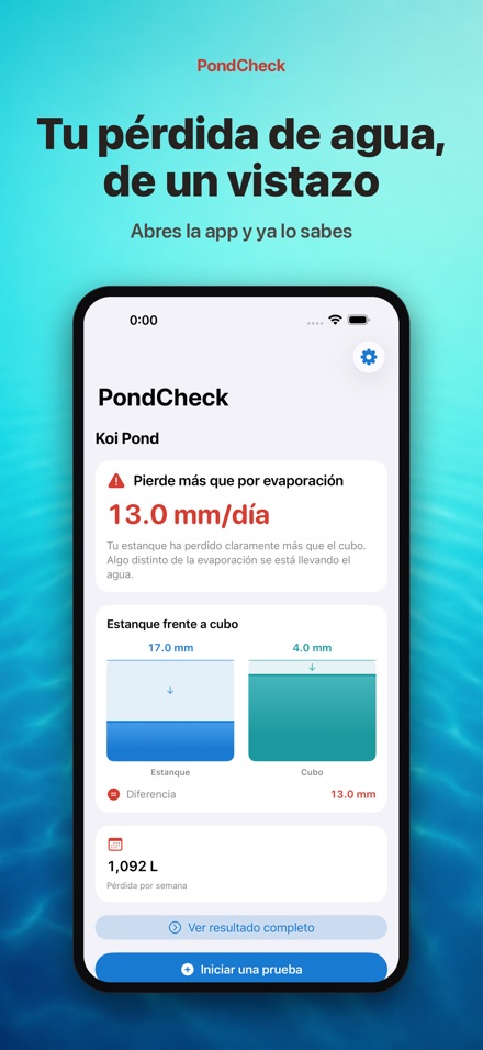 PondCheck: fuga de agua 2