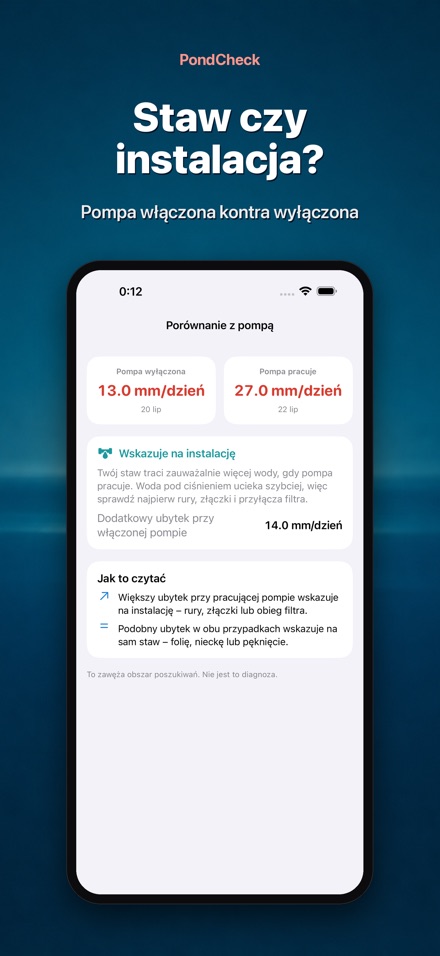 PondCheck test szczelności 3