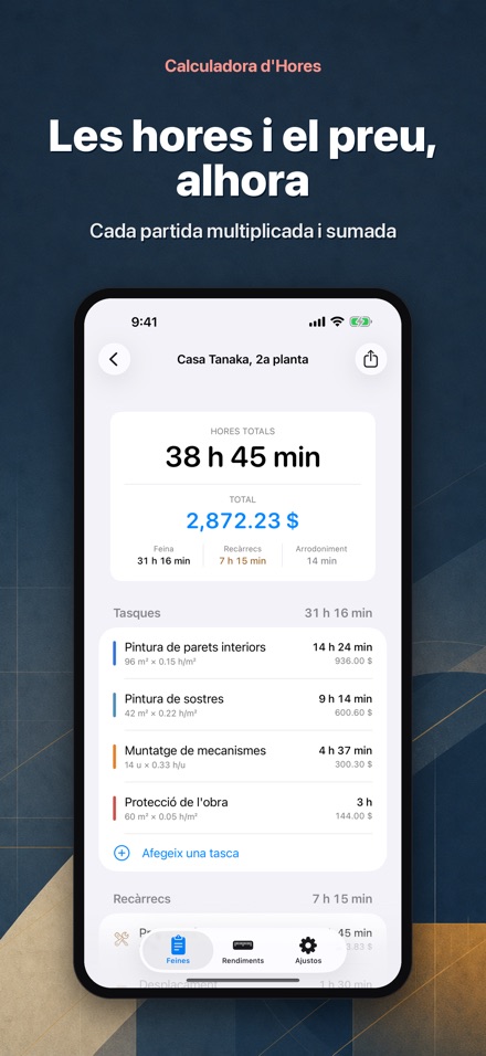 Calculadora Mà d'Obra
