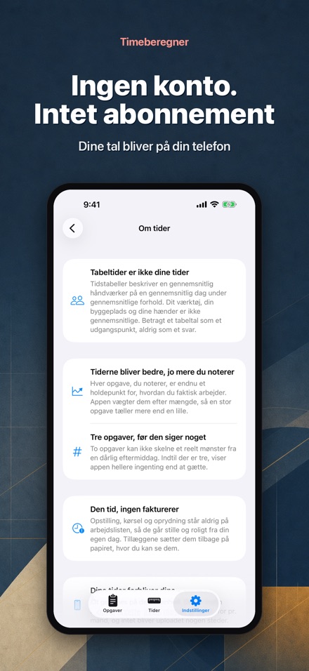 Timeberegner – arbejdstid 10