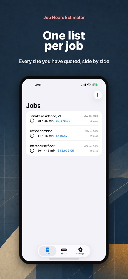 Job Hours Estimator 2