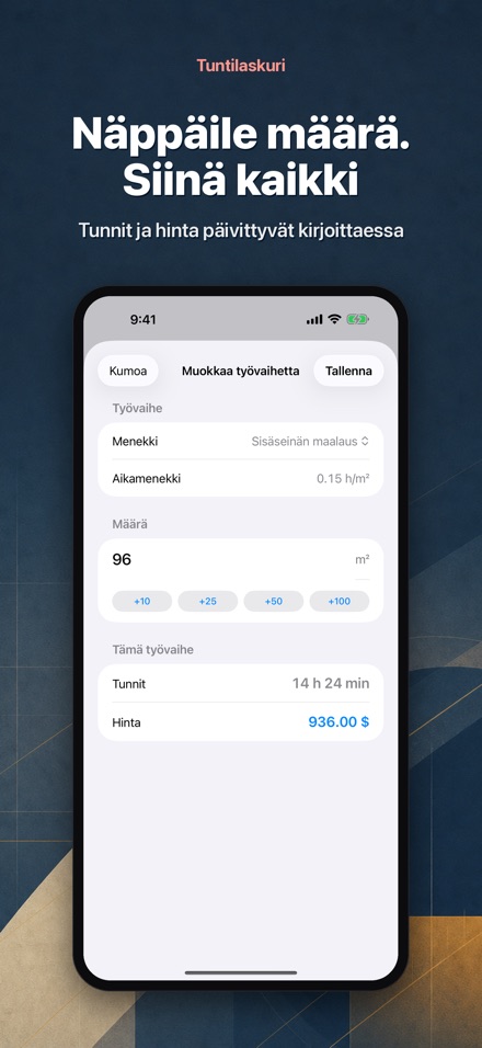 Työtuntilaskuri 3