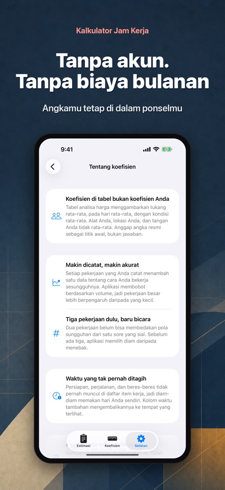 Hitung Jam Kerja Tukang 10