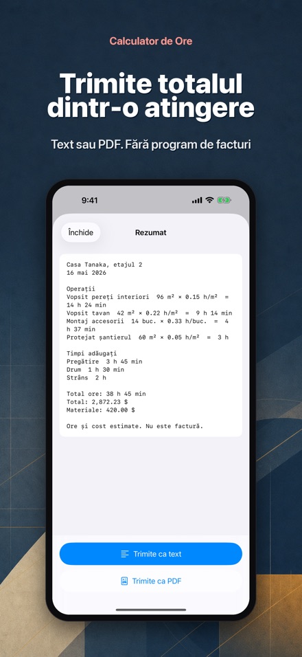 Calcul Manopera Santier 8