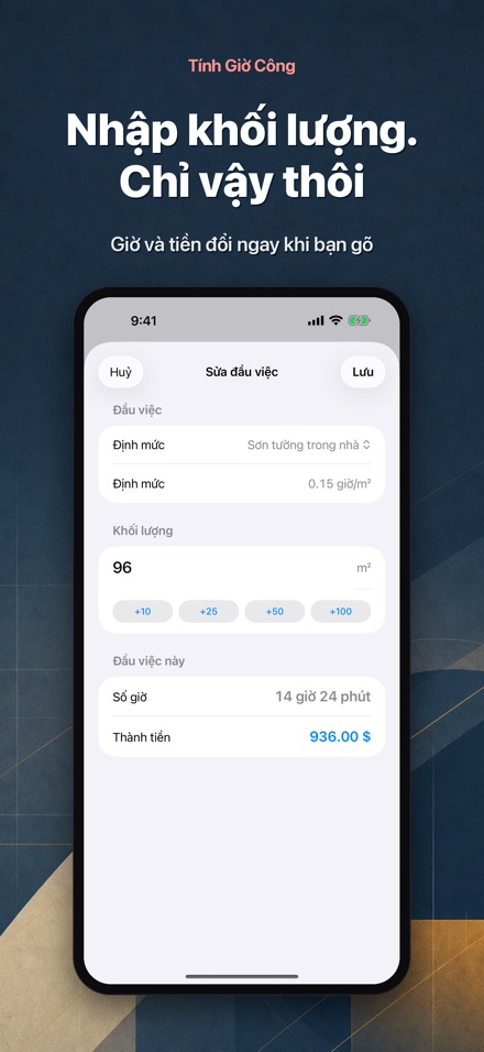 Tính Giờ Công - Báo Giá Thợ 3