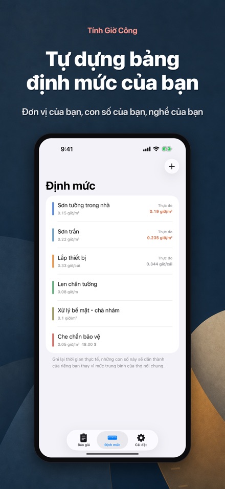 Tính Giờ Công - Báo Giá Thợ 5