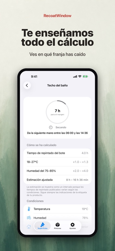 RecoatWindow: Segunda Mano 2