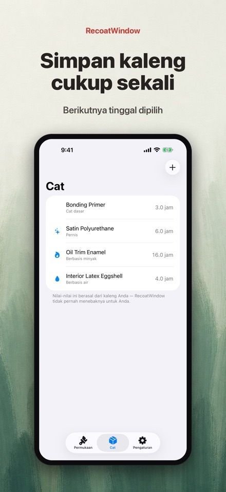 RecoatWindow: Cat Ulang 7