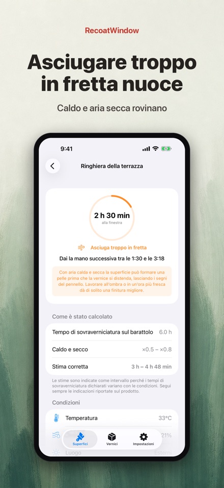 RecoatWindow: Seconda Mano 6