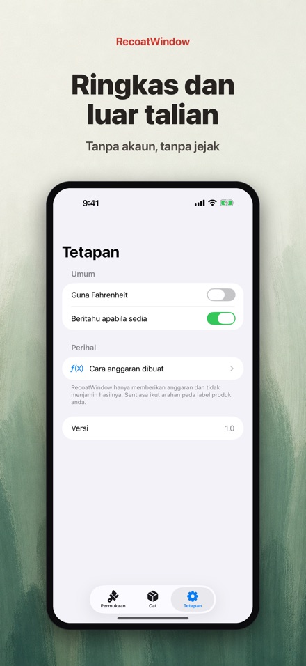 RecoatWindow: Salutan Kedua 10
