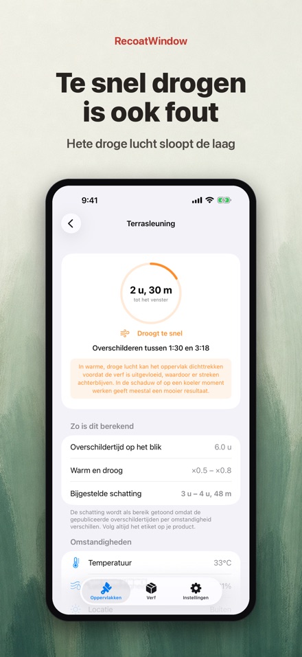 RecoatWindow: Tweede Laag 6