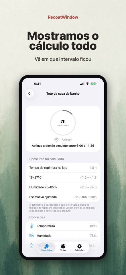 RecoatWindow: Segunda Mão 2