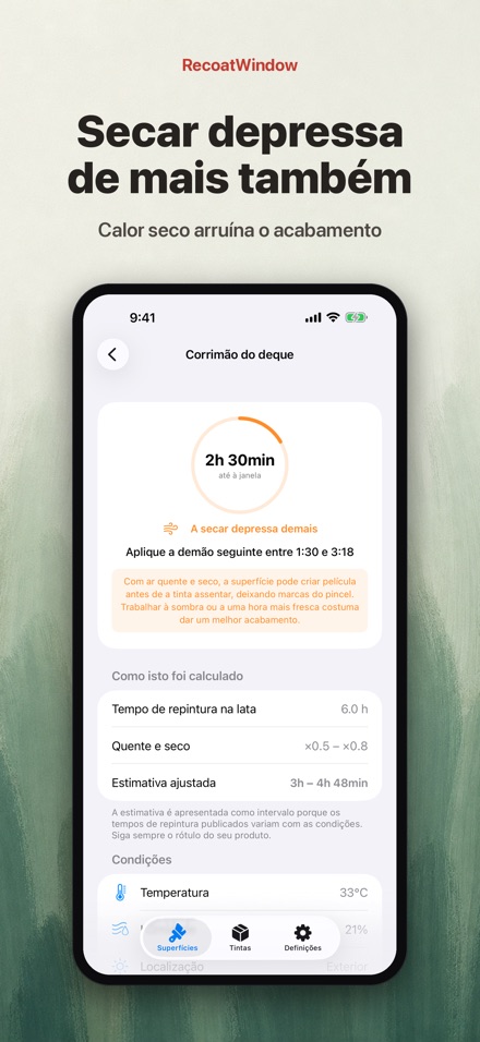 RecoatWindow: Segunda Mão 6