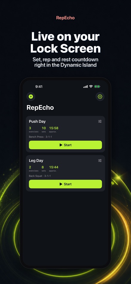 RepEcho: Lifting Tempo 4