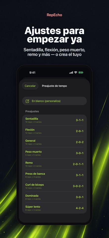 RepEcho: Tempo de series 5