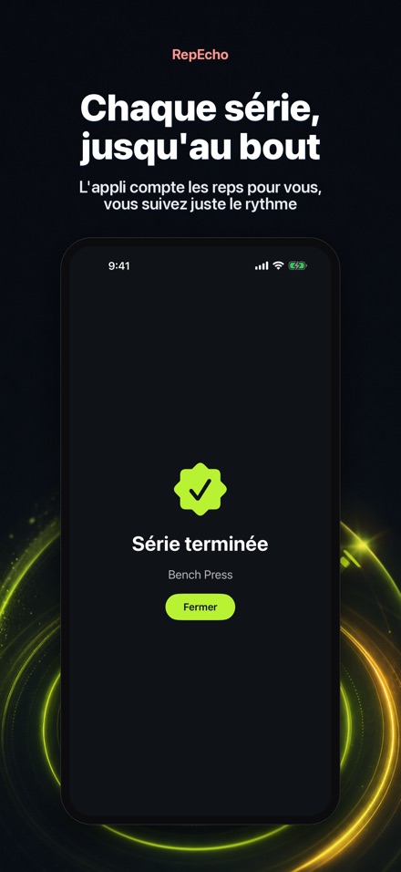 RepEcho : tempo muscu 10