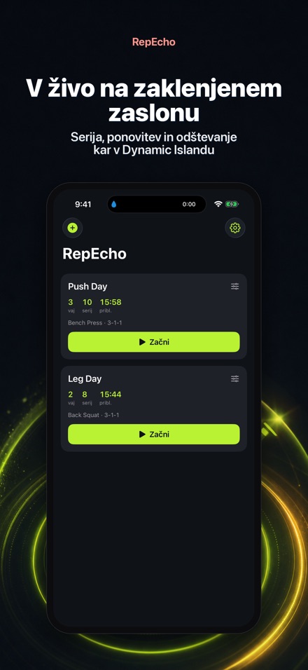 RepEcho: tempo dvigovanja 4