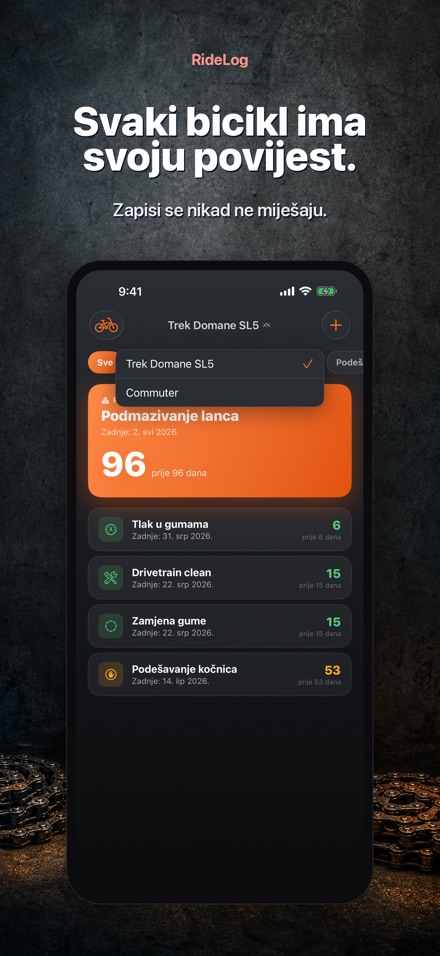 RideLog: Dnevnik Bicikla 7