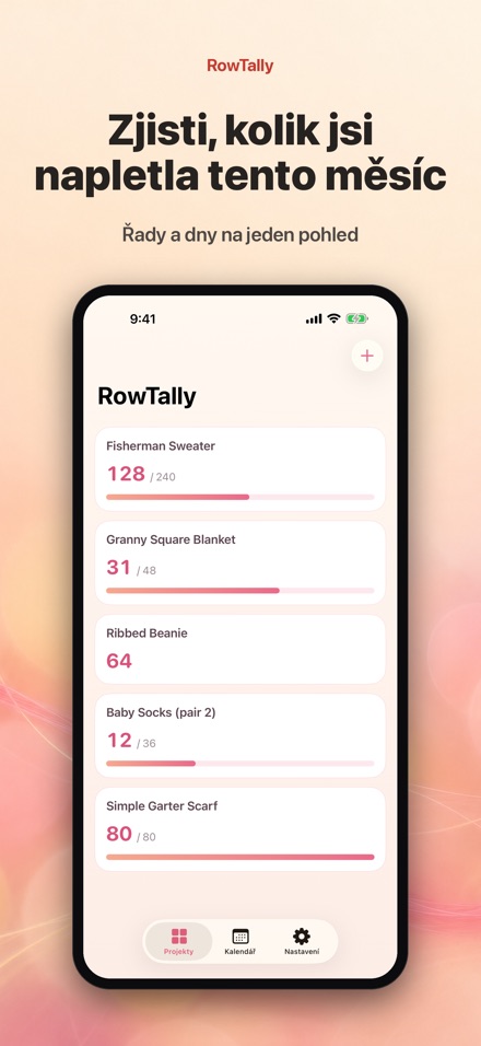 RowTally: Počítadlo Řad 5