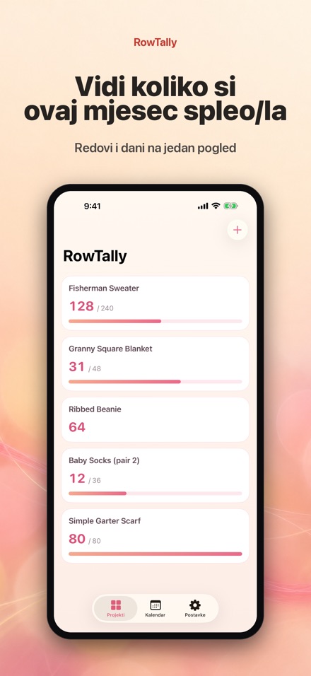 RowTally: Brojač Redova 5