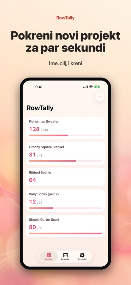 RowTally: Brojač Redova 9