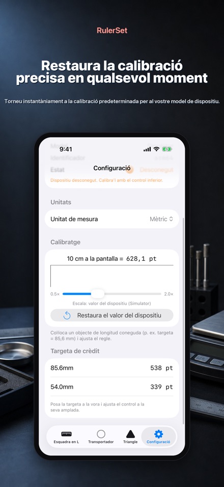 RulerSet: Esquadra en L 9