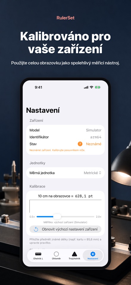 RulerSet: Úhelník L 8