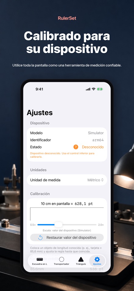 RulerSet: Escuadra en L 8