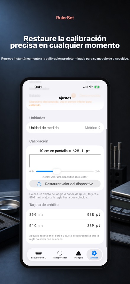 RulerSet: Escuadra en L 9