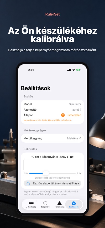 RulerSet: L-derékszög 8