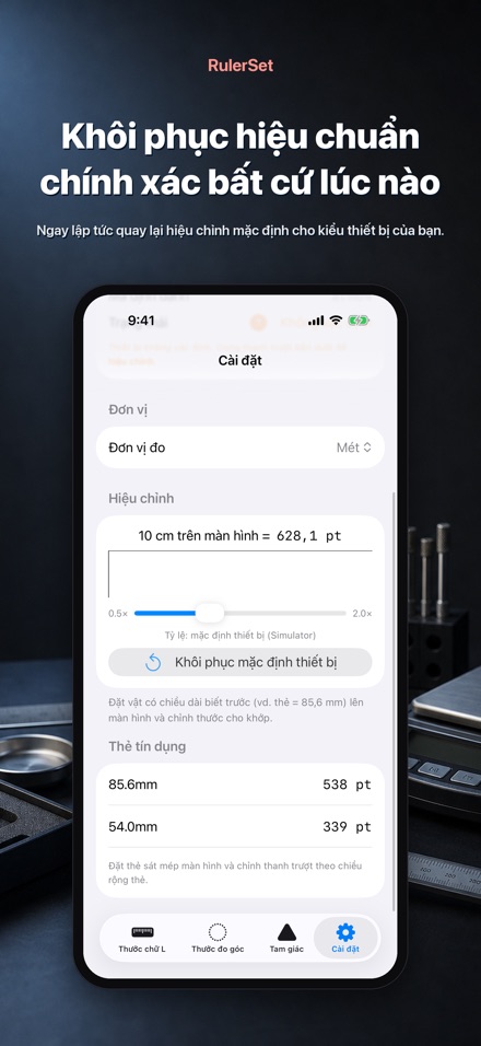 RulerSet: Thước chữ L 9