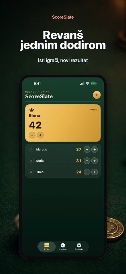 ScoreSlate: Brojač Bodova 10