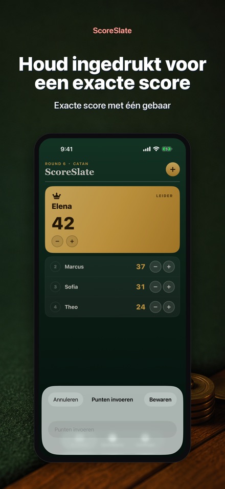ScoreSlate: Scorebijhouder 3