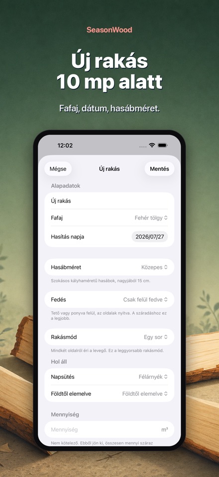 SeasonWood: Tűzifa szárítás 5