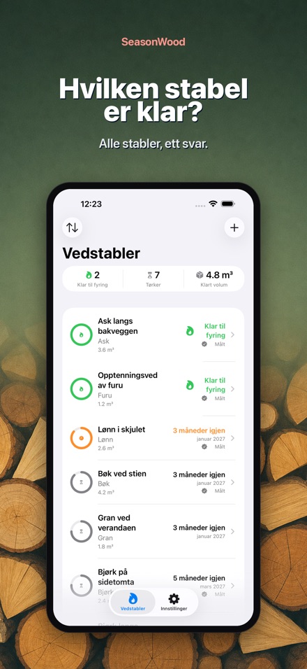 SeasonWood: Ved og tørking